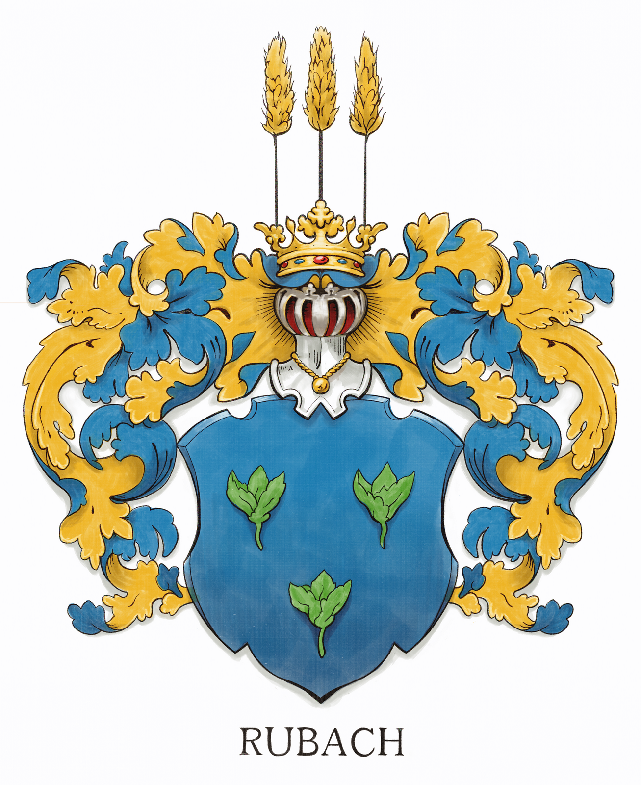 Rubach Coat of Arms, Adelsvapen